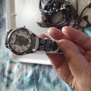 I have a whole lot of different owl theme jewelry